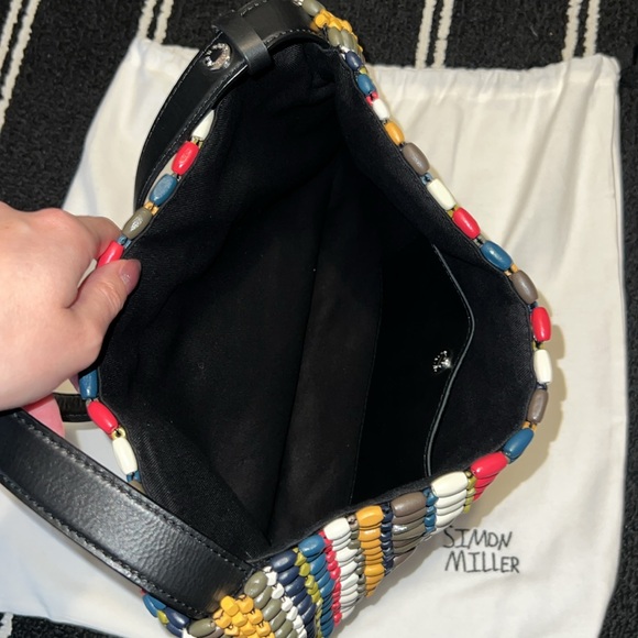 Simon Miller Multicolored Beaded Puffin Bag - Picture 6 of 6